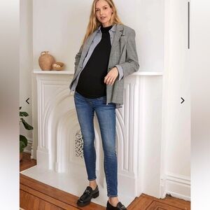 NWT Hatch The Slim Over The Belly Maternity Jeans